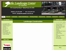 Tablet Screenshot of landscapingbyevanovich.com